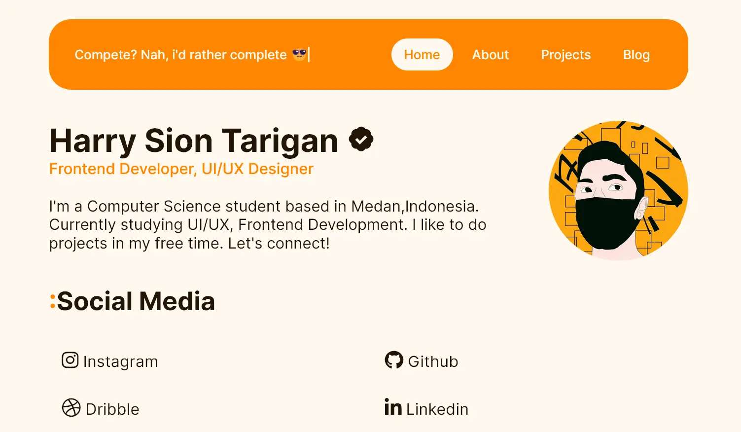 Image of Harry Portfolio